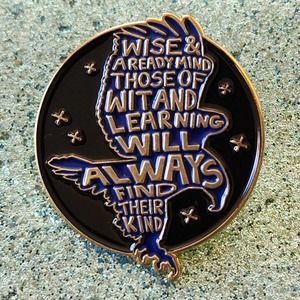 3/$20 Ravenclaw Hogwarts School House Qualities Harry Potter Enamel Pin